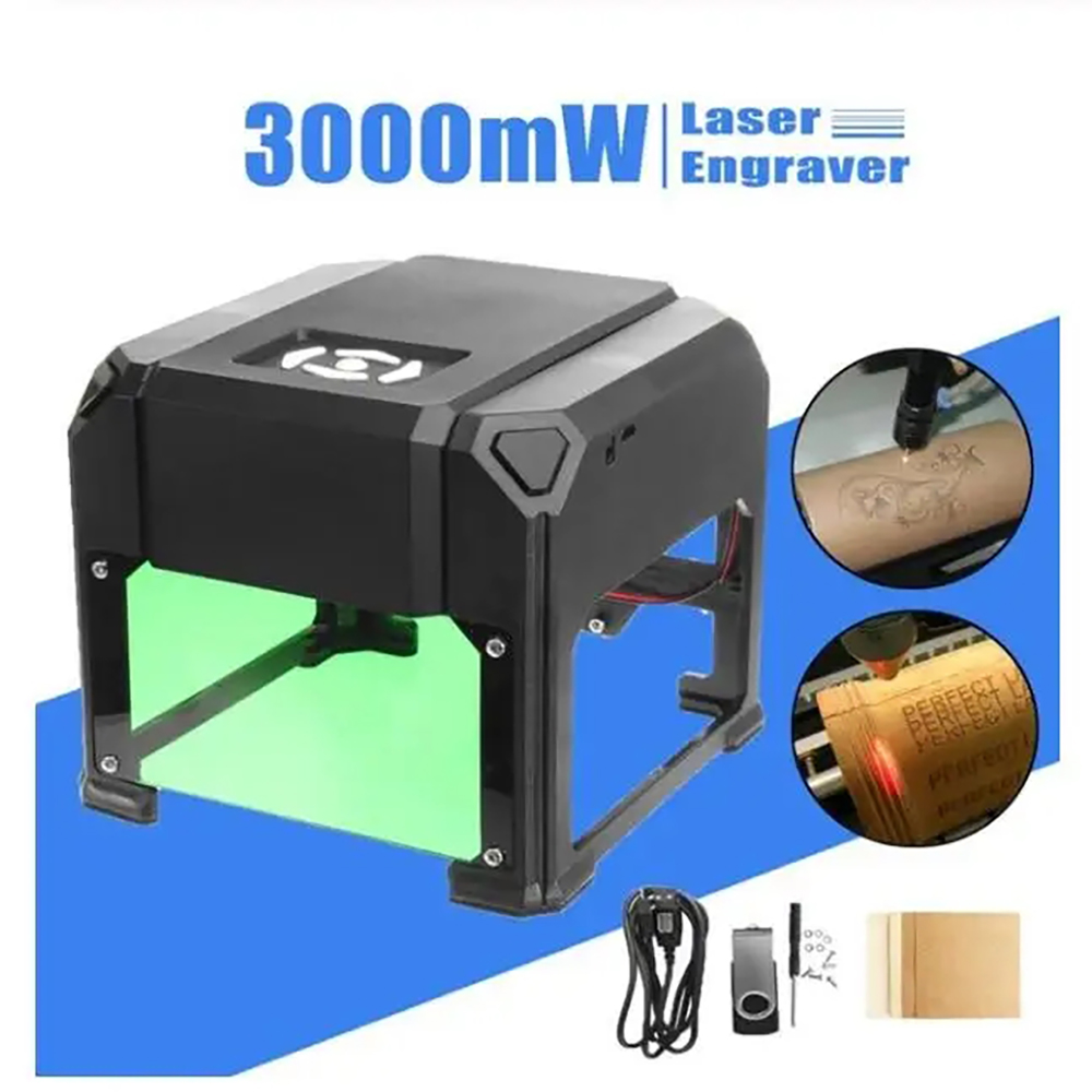 Mini Laser Engraver Cnc Router - Mini USB 3000MW CNC Laser Engraving
