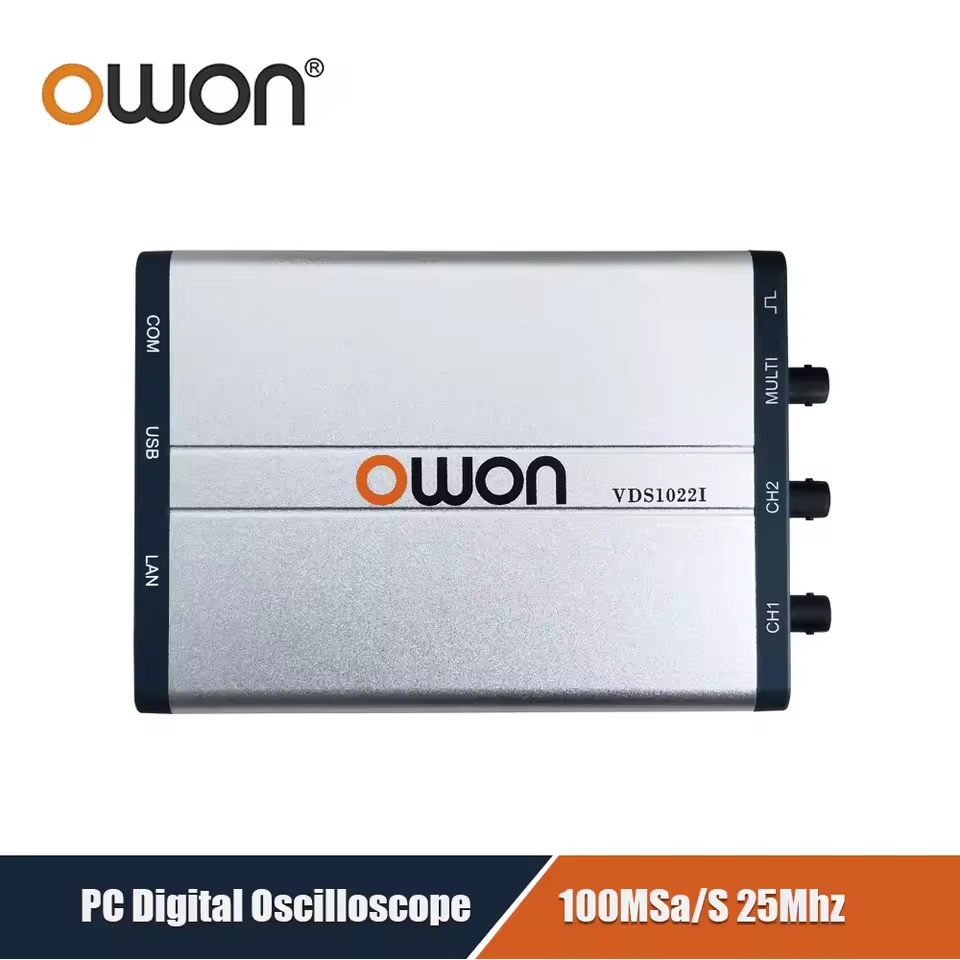 OWON VDS1022/I Virtual PC Osci - Digital Storage Oscilloscope 100Mhz review and price