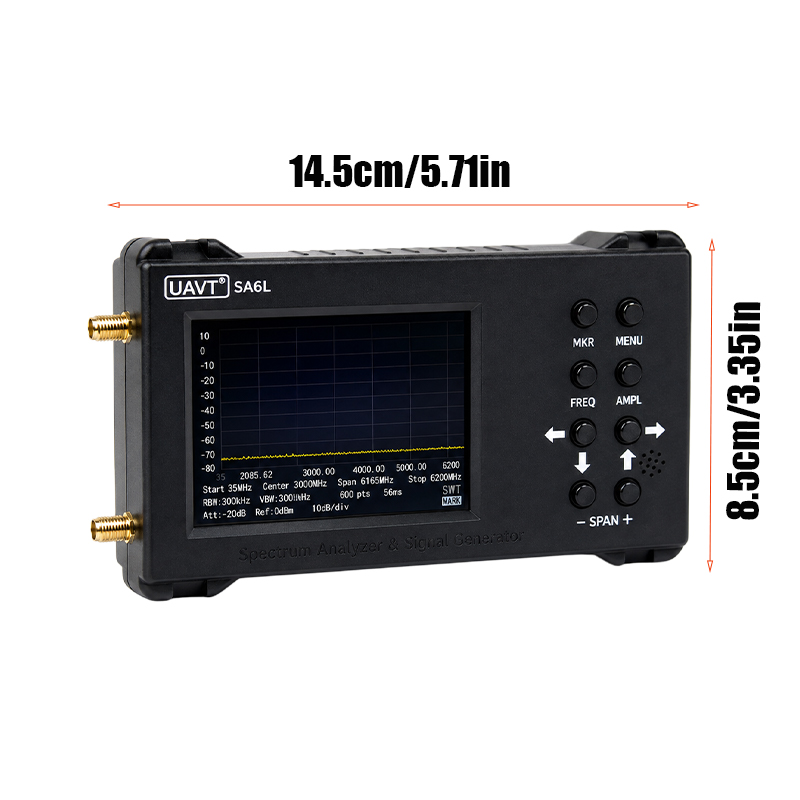 6GHz Portable Spectrum Analyze - Signal Generator Spectrum Analyzer review and price