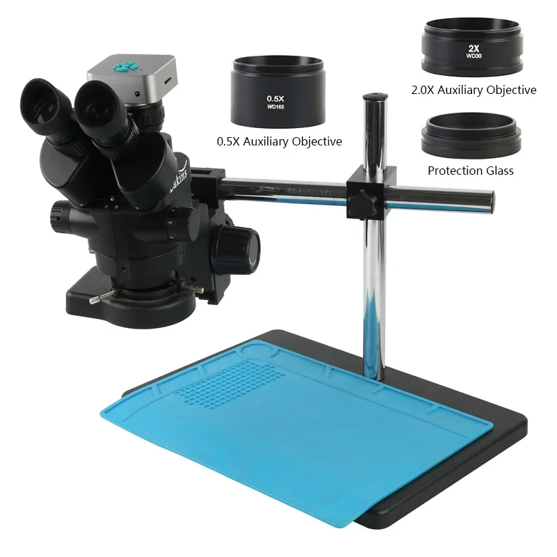 Zoom 3.5X-90X Confocal Trinocu - Stereo Trinocular Microscope Pcb review and price