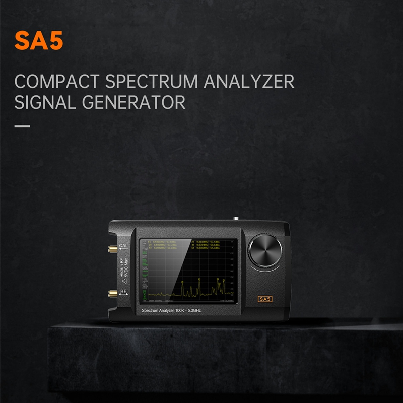 ●Newest 4inch IPS LCD SA5 Spec - Signal Generator Spectrum Analyzer review and price