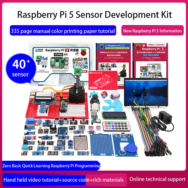 Raspberry Pi 5 Sensor Developm - Raspberry Pi 5 8Gb Kit review and price